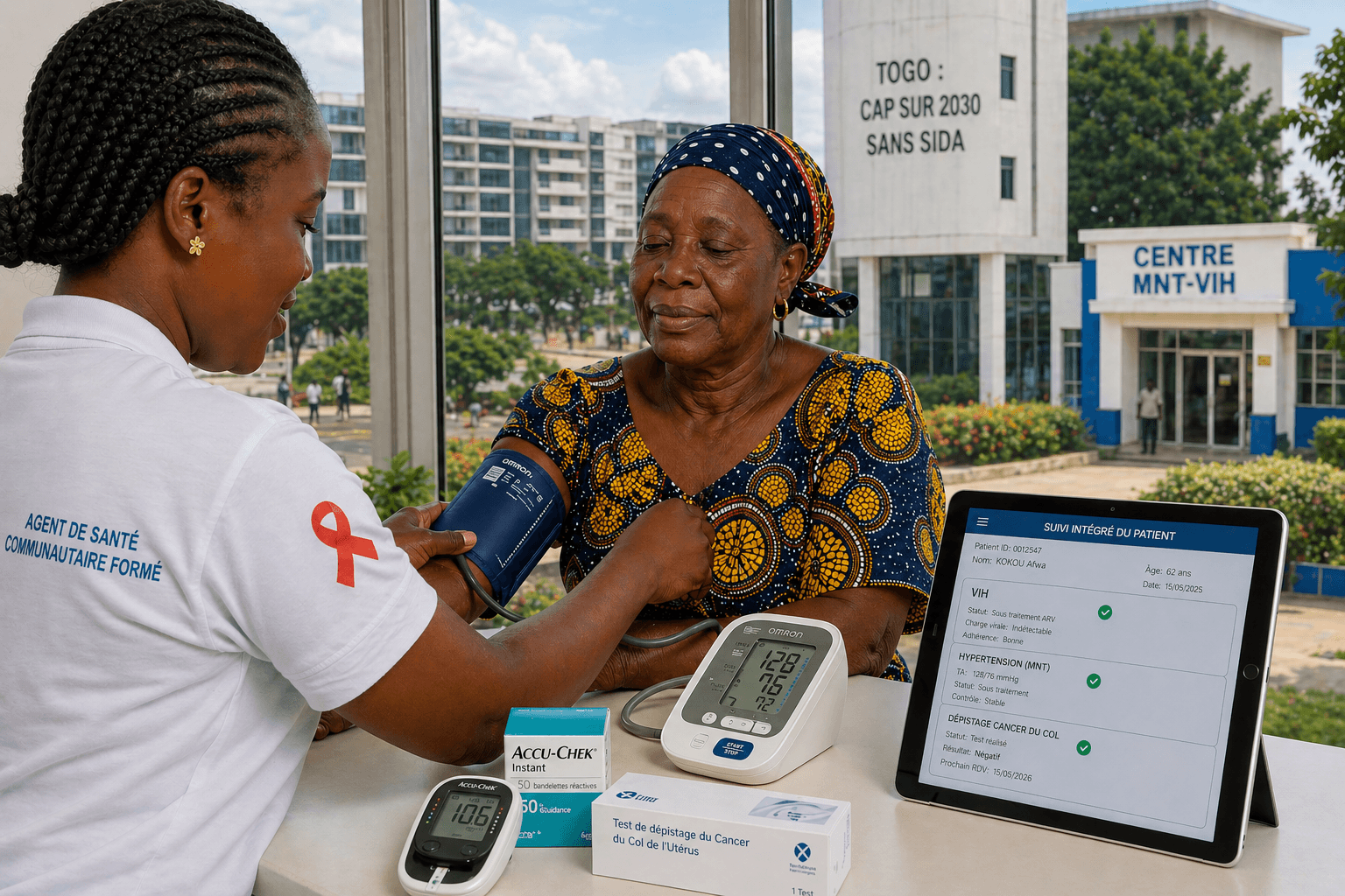 Campagne de sensibilisation CNLS-IST TOGO